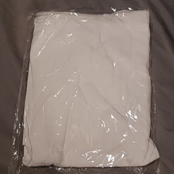 NWT! Men's Plain White Tee Sz XXL - Picture 4 of 4